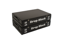 Afbeelding in Gallery-weergave laden, Fitness | Dropblocks 15 cm | Set van 2 stuks