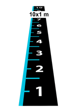 Afbeelding in Gallery-weergave laden, Sprinttracks 10x1 meter | 3 kleuren | Blauwe belijning