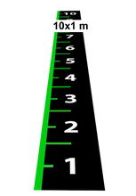 Afbeelding in Gallery-weergave laden, Sprinttracks 10x1 meter | 3 kleuren | Groene belijning