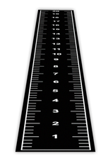 Afbeelding in Gallery-weergave laden, Sprinttrack 20x2m | zwart/wit