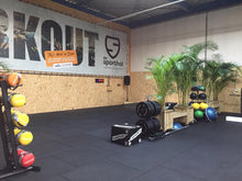 Afbeelding in Gallery-weergave laden, Voorbeeld van de rubberen tegels in de sportschool!