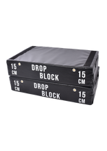 Afbeelding in Gallery-weergave laden, Fitness | Drop blocks PRO 15 cm | Set van 2 stuks
