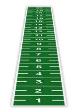 Afbeelding in Gallery-weergave laden, Sprinttrack 20x2m | Groen/wit