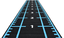 Afbeelding in Gallery-weergave laden, Sprinttracks 10x2 meter | Blauwe belijning
