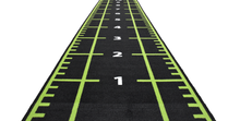 Afbeelding in Gallery-weergave laden, Sprinttracks 10x2 meter | Groene belijning
