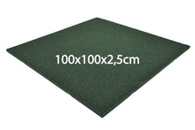 Load image into Gallery viewer, TERRACE | Rubber tile 100x100x2.5 cm | green 
