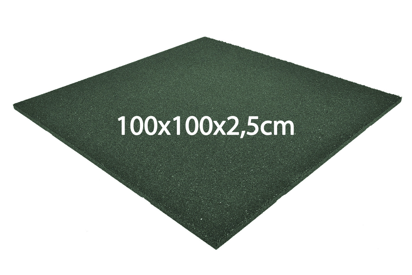 TERRACE | Rubber tile 100x100x2.5 cm | green 