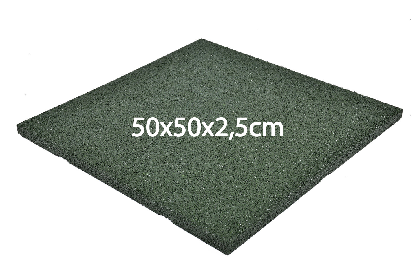 TERRACE | Rubber tile 50x50x2.5 cm | green