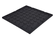 Afbeelding in Gallery-weergave laden, Rubber tile - 50x50x3cm - black - back
