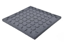 Afbeelding in Gallery-weergave laden, Rubber tile - 50x50x3cm - Grey - back
