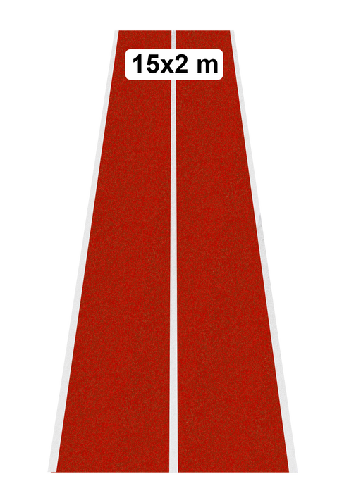 Sprinttrack - red - line - 2x15m - g - a