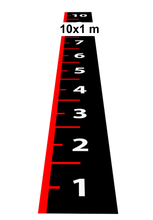 Afbeelding in Gallery-weergave laden, Sprinttracks 10x1 meter | 3 kleuren | Rode belijning
