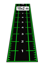 Afbeelding in Gallery-weergave laden, Sprinttracks 10x2 meter | Groene belijning

