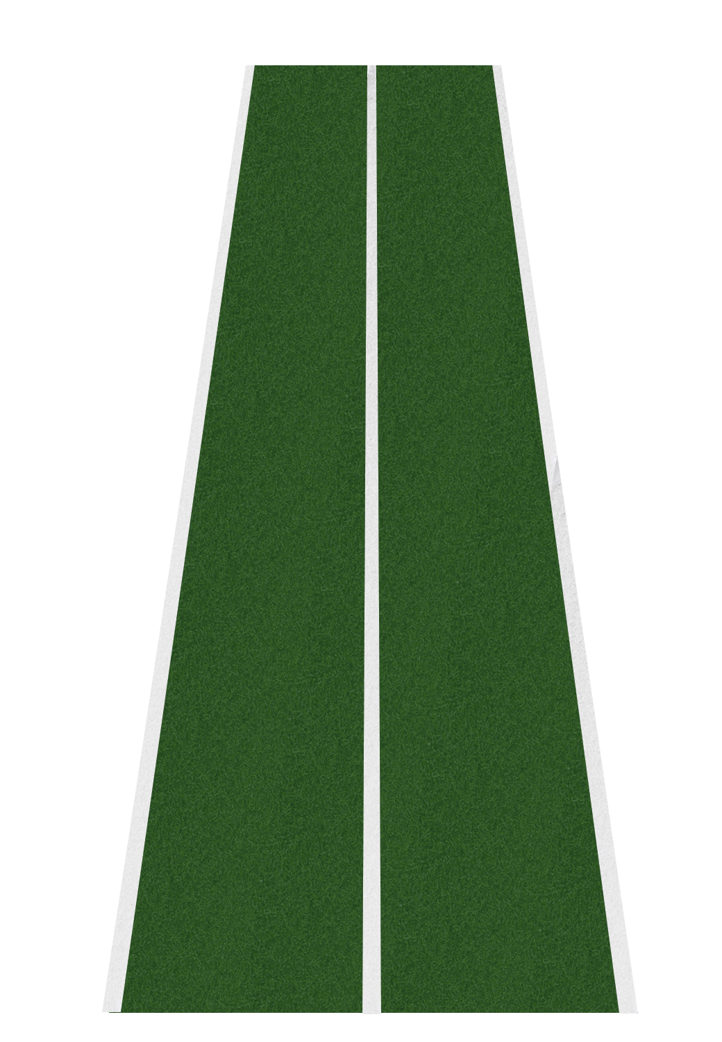 Sprint track 10x2m | Green with lines 